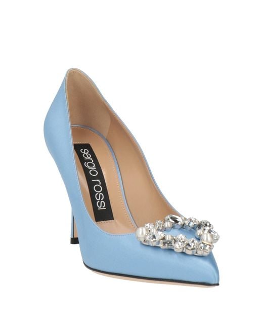 Sergio Rossi Blue Pumps
