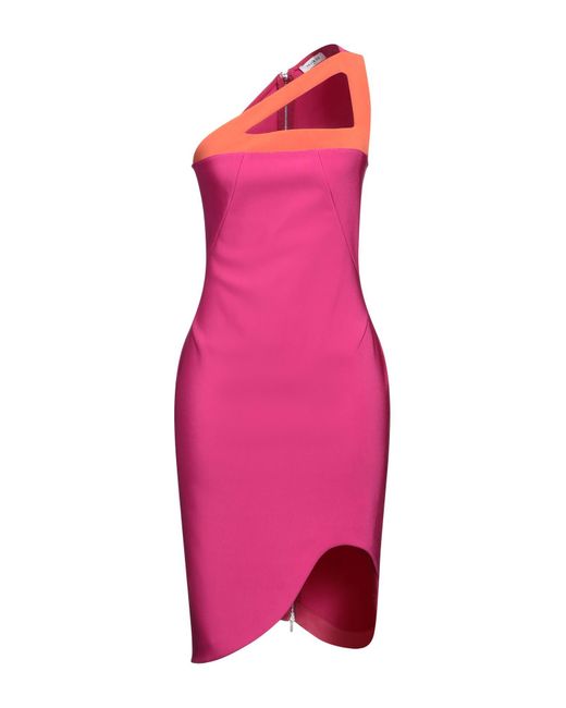 Mugler Pink Midi Dress