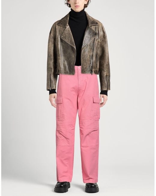 Iuter Pink Pants for men