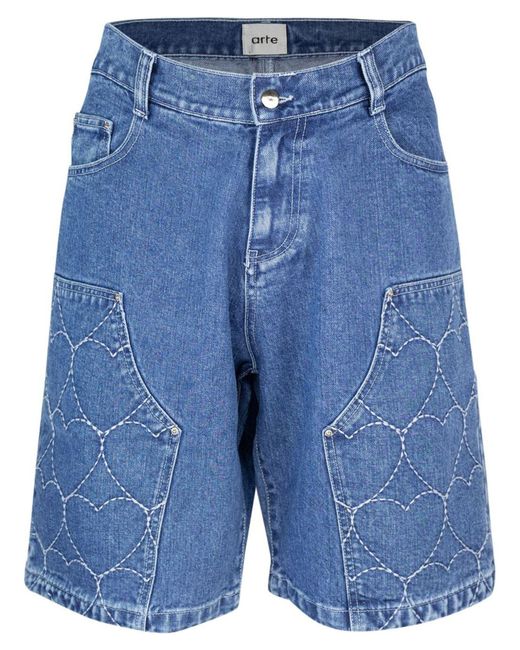 Shorts Jeans di Arte' in Blue da Uomo