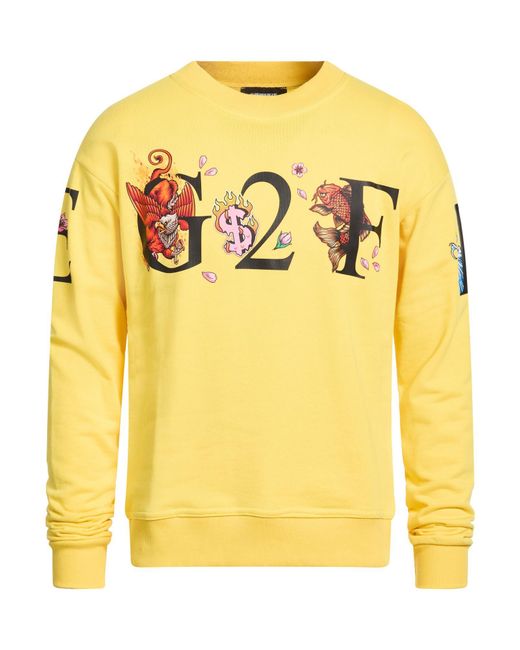 G2 Firenze Yellow Sweatshirts for men