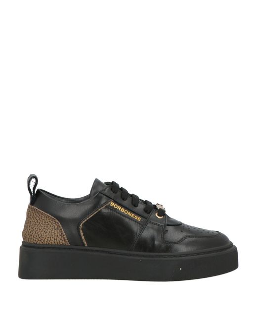 Borbonese Black Trainers