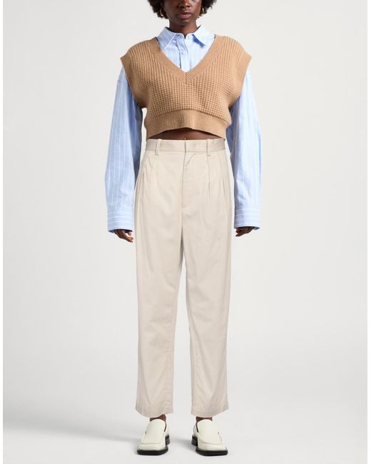 Isabel Marant Natural Pants Cotton