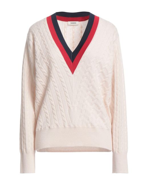 Sandro White Jumper