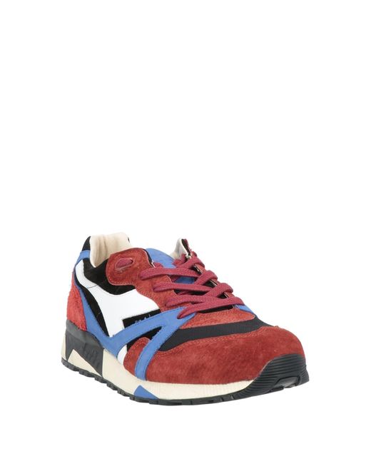 Diadora Red Trainers for men
