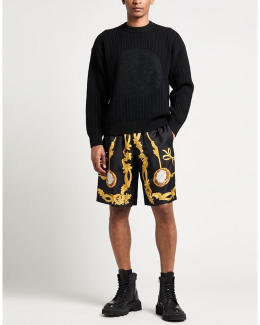 Versace Black Shorts & Bermuda Shorts for men