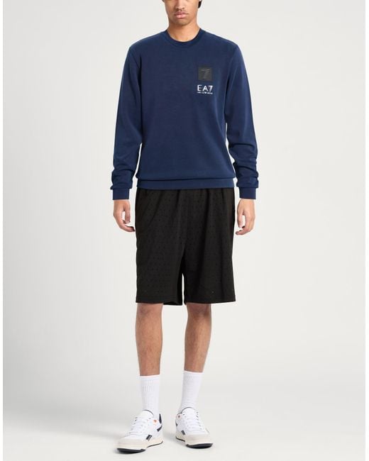 EA7 Blue Sweatshirt for men