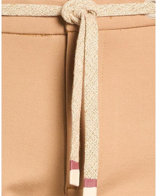 Squad² Natural Camel Pants Viscose, Nylon, Elastane for men