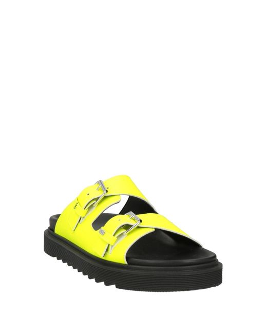 Sandali di Gcds in Yellow da Uomo