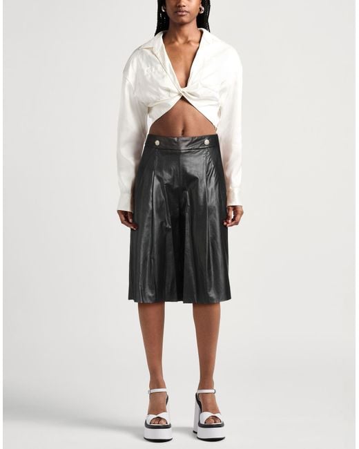 Gaelle Paris Black Shorts & Bermuda Shorts