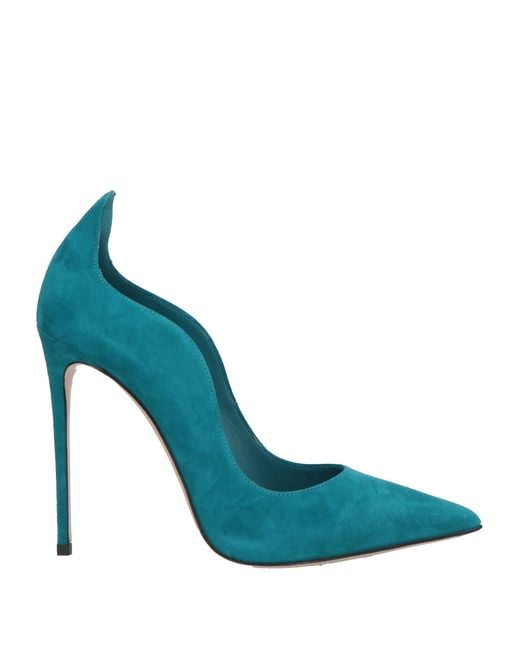 Le Silla Blue Pumps