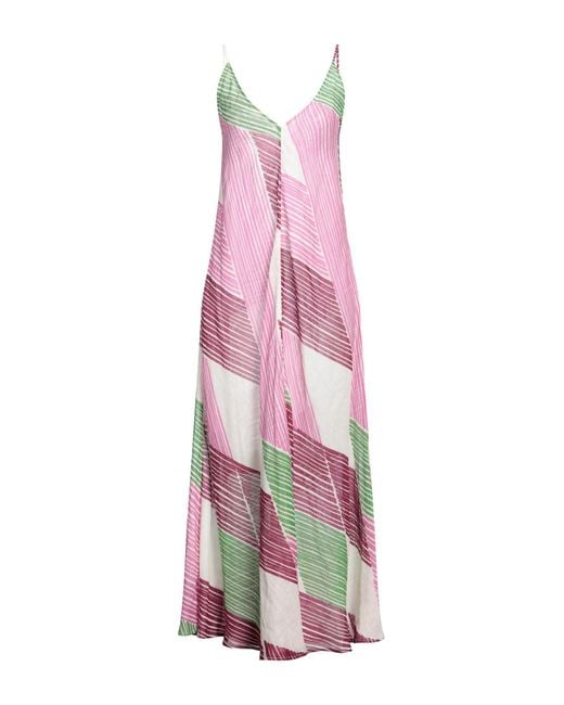Siyu Pink Maxi Dress