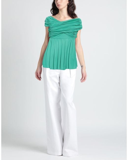 Top di MSGM in Green