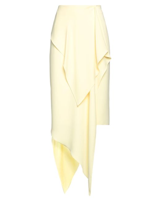 A.W.A.K.E. MODE Yellow Midi Skirt