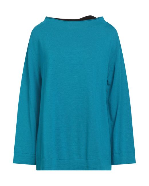 Liviana Conti Blue Sweater Virgin Wool