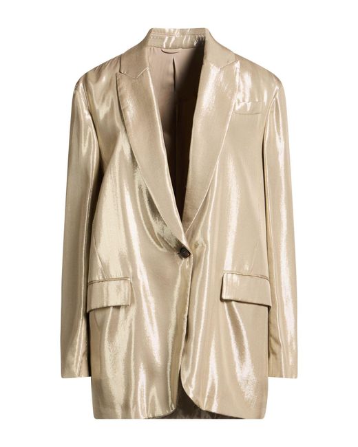 Brunello Cucinelli Natural Blazer
