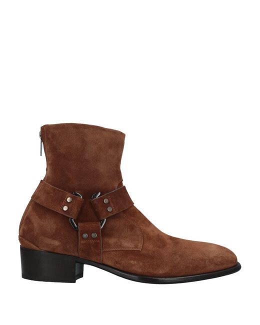 Rocco P Brown Ankle Boots for men