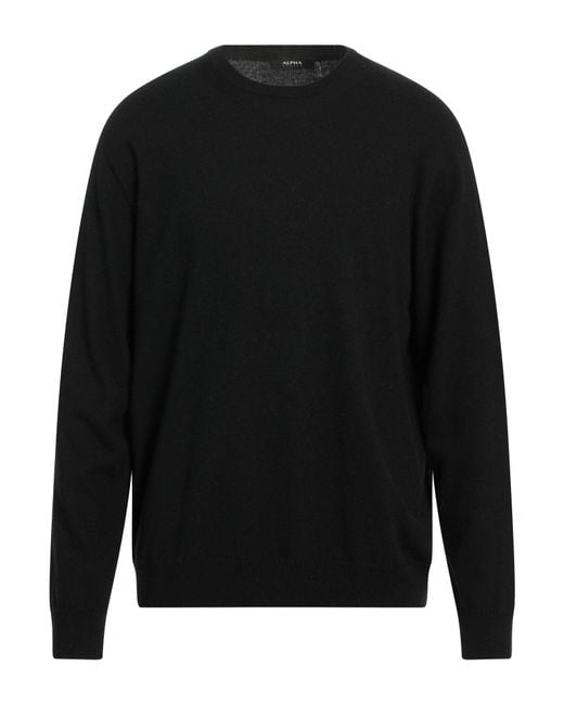 Pullover Alpha Studio pour homme en coloris Black