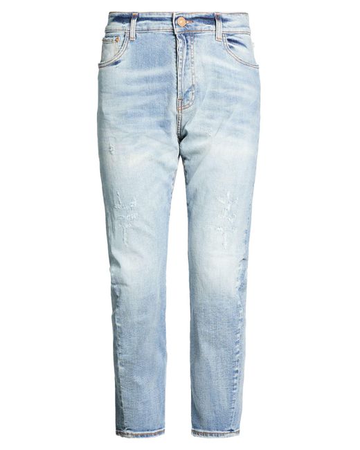 Yes London Blue Jeans Cotton, Elastane for men
