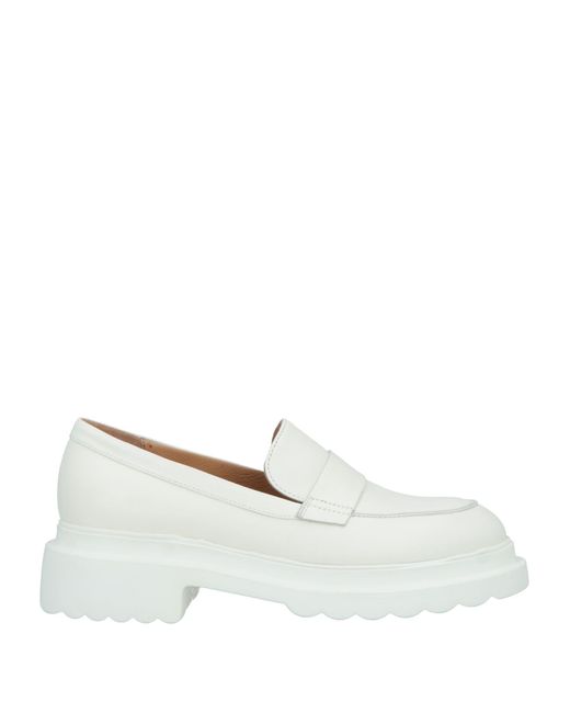 Pomme D'or White Loafers