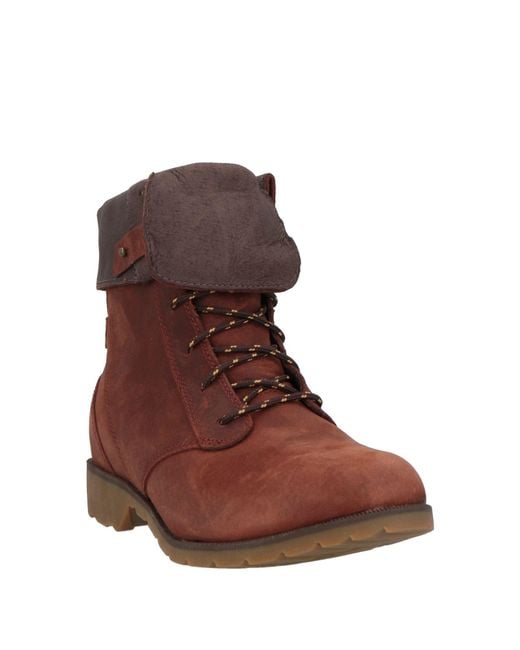 Teva Brown Stiefelette
