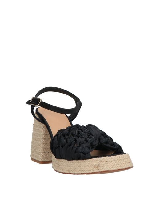 Castaner Black Espadrilles