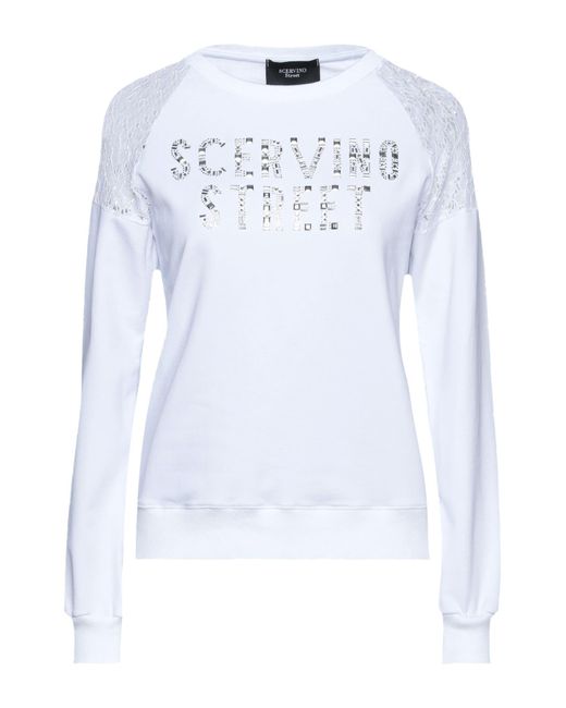 Ermanno Scervino White Sweatshirt