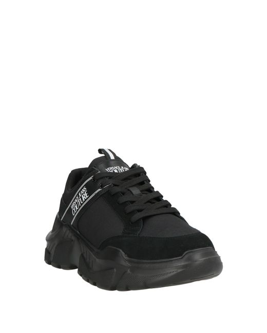 Versace Jeans Couture Black Trainers for men