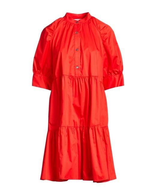 Shirtaporter Red Mini Dresses