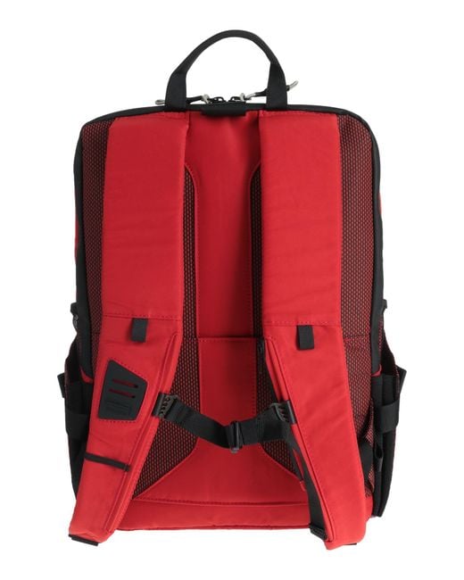 Piquadro Red Rucksack