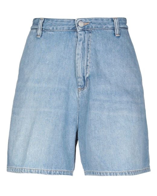 Carhartt Blue Denim Shorts