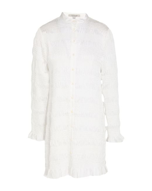 AllSaints White Mini Dress