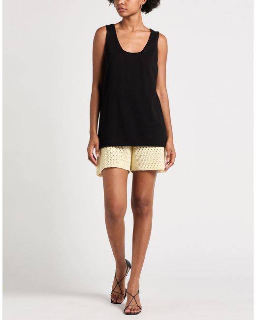 Alpha Studio Black Tank Top