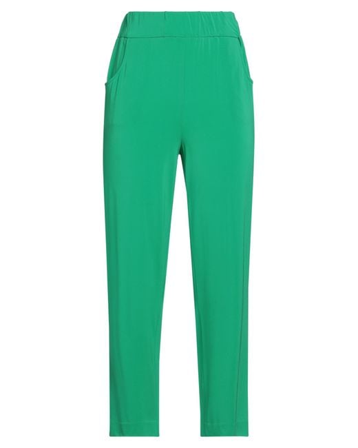 Via Masini 80 Green Trouser