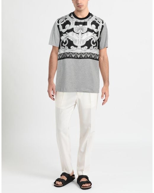 Versace Gray T-shirt for men
