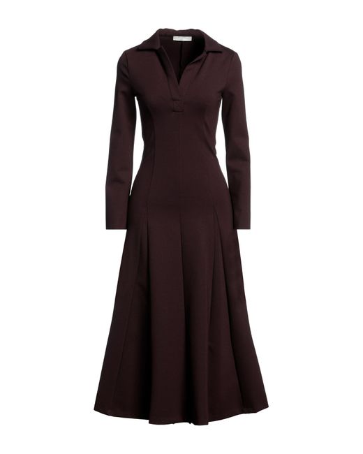 Beatrice B. Purple Midi Dress