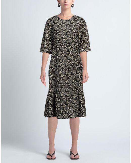 Ba&sh Gray Midi Dress