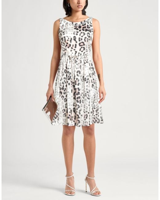 Gaelle Paris White Mini Dresses