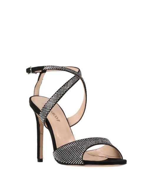 Gianmarco F. Black Sandals