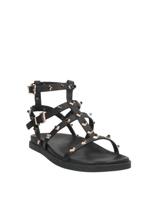 Emanuélle Vee Black Sandals