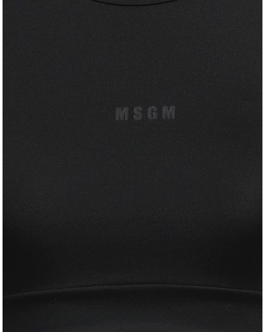 MSGM Black T-shirt