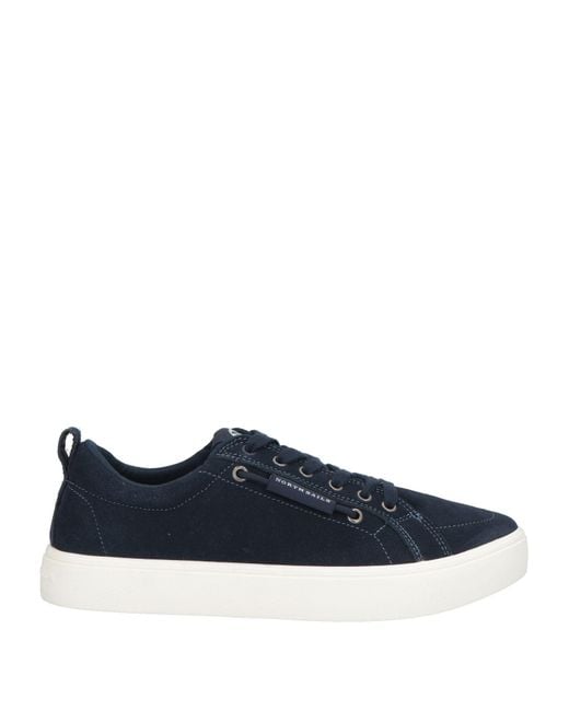 North Sails Blue Sneakers Leather for men