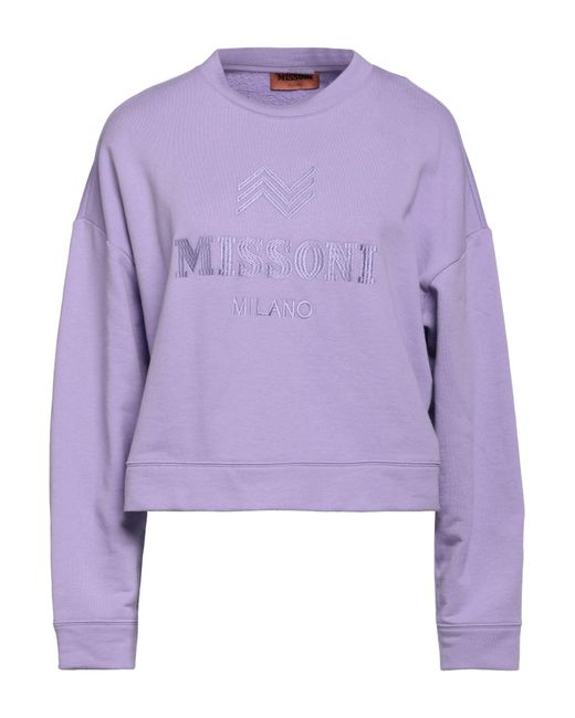Missoni Purple Sweatshirt