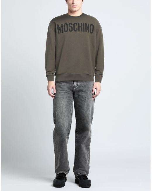 Moschino Sweatshirt in Gray für Herren
