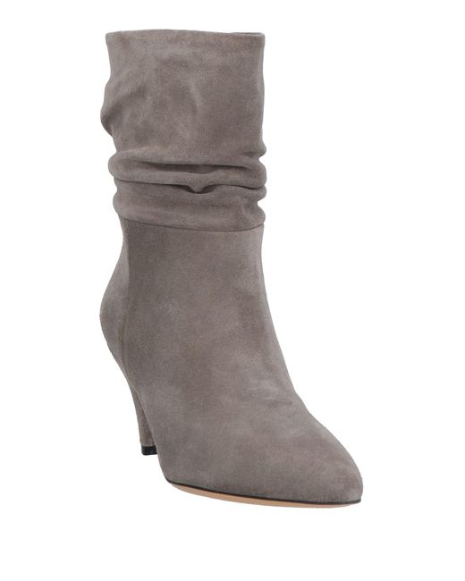 Calvin Klein Gray Ankle Boots