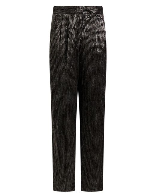 Forte_forte Black Pants Polyester