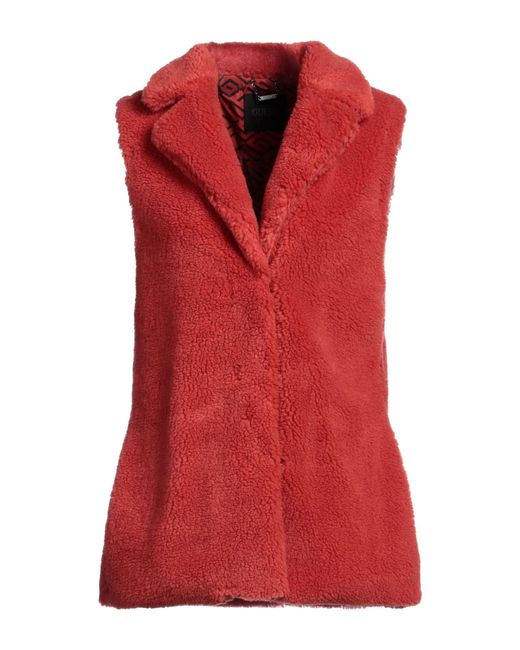 Guess Red Shearling & Teddy