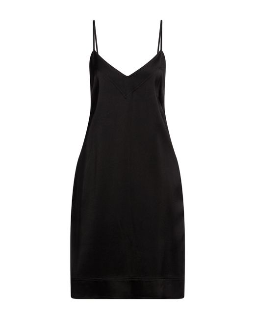 Totême  Black Mini Dress Viscose