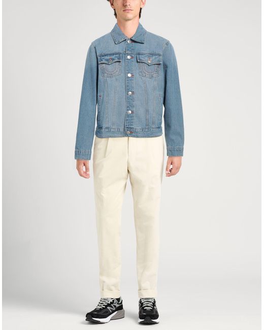 True Religion Blue Denim Outerwear for men