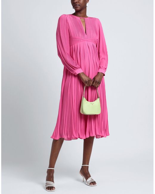 Vestido midi MICHAEL Michael Kors de color Pink